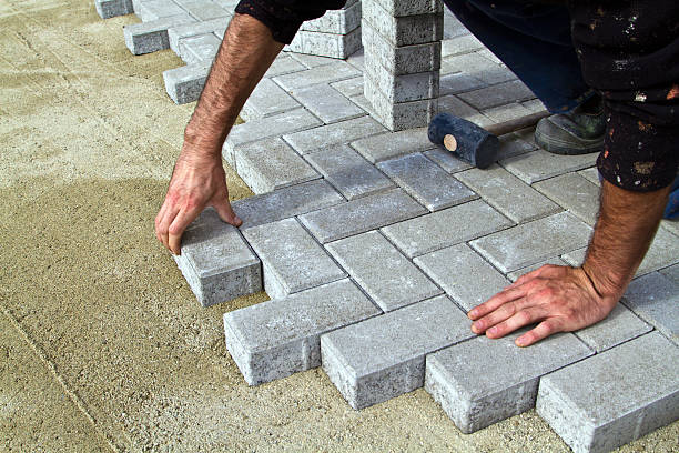 Paver Driveway Replacement in Georgetown, IN